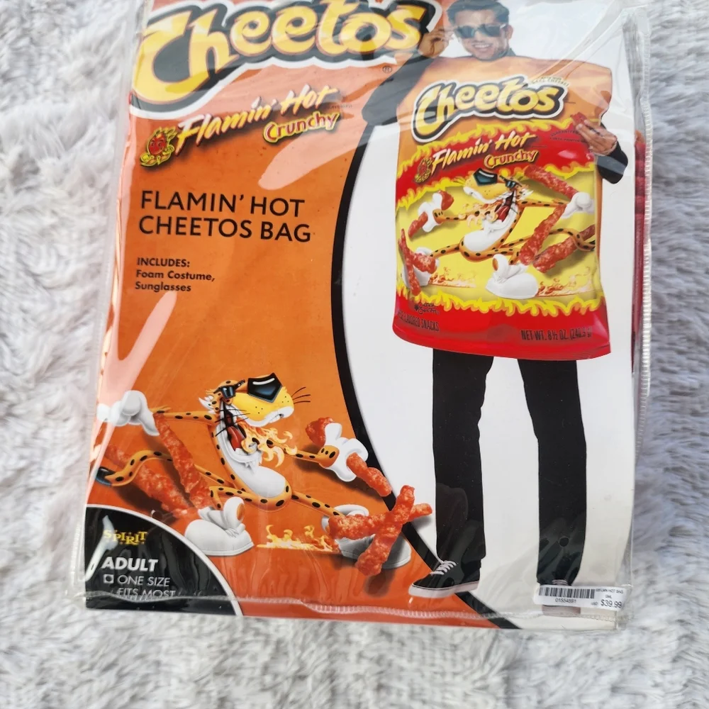 Spirit‎ Halloween New Flamin' Hot Cheetos Adult Costume - Picture 6 of 8